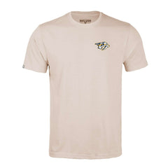 Nashville Predators Levelwear Richmond Stained Glass T-Shirt - Khaki - NHL 202038972