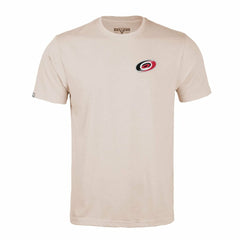 Carolina Hurricanes Levelwear Richmond Stained Glass T-Shirt - Khaki - NHL 202038976