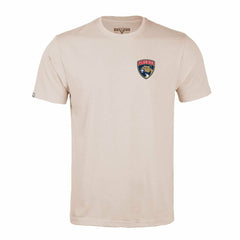 Florida Panthers Levelwear Richmond Stained Glass T-Shirt - Khaki - NHL 202038977