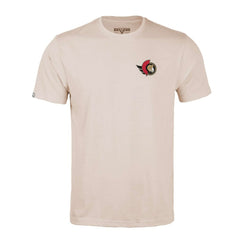 Ottawa Senators Levelwear Richmond Stained Glass T-Shirt - Khaki - NHL 202038986