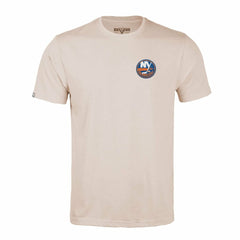 New York Islanders Levelwear Richmond Stained Glass T-Shirt - Khaki - NHL 202038989