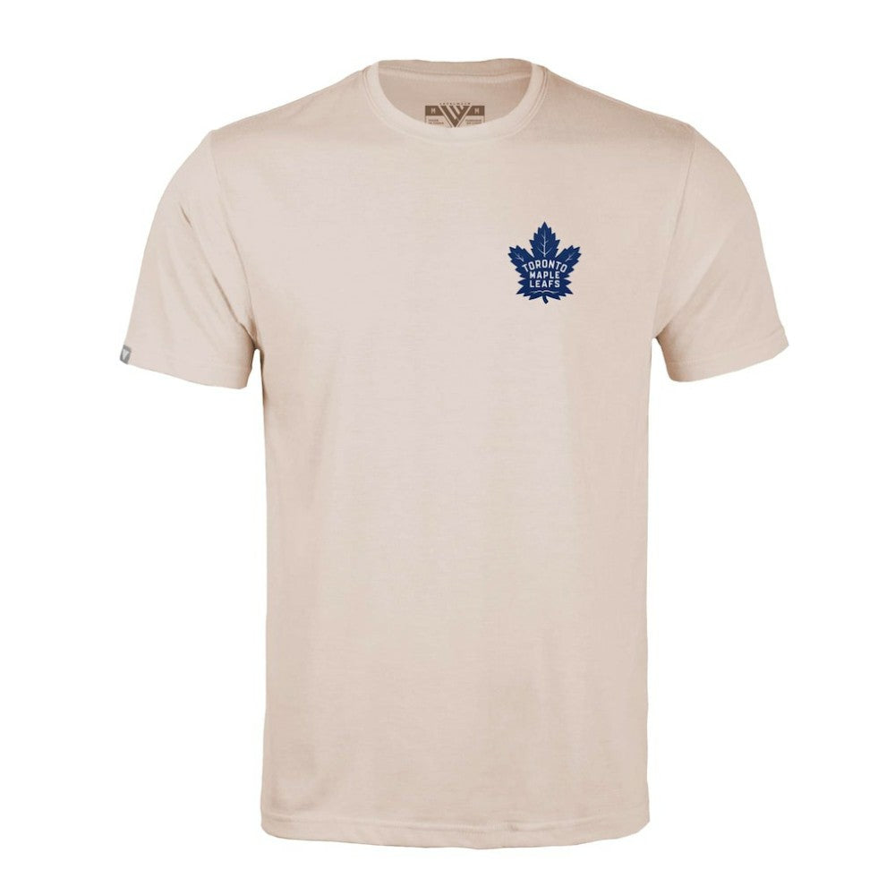 Toronto Maple Leafs Levelwear Richmond Stained Glass T-Shirt - Khaki - NHL 202038992