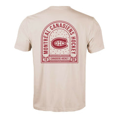 Montreal Canadiens Levelwear Richmond Stained Glass T-Shirt - Khaki - NHL 202038996