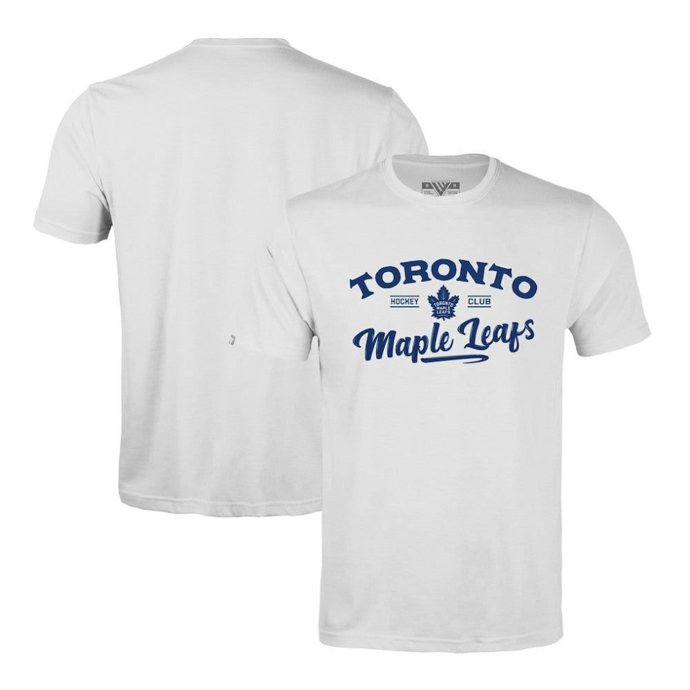 Toronto Maple Leafs Levelwear Richmond Ice Wall T-Shirt - White - NHL 202039002