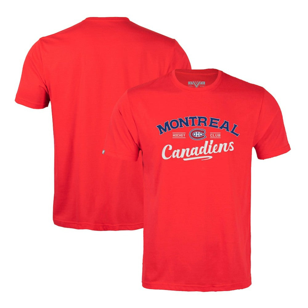 Montreal Canadiens Levelwear Richmond Ice Wall T-Shirt - Red - NHL 202039007