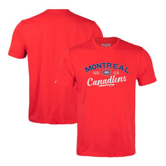 Montreal Canadiens Levelwear Richmond Ice Wall T-Shirt - Red - NHL 202039007