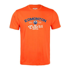 Edmonton Oilers Levelwear Richmond Ice Wall T-Shirt - Orange - NHL 202039012