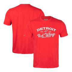 Detroit Red Wings Levelwear Richmond Ice Wall T-Shirt - Red - NHL 202039013