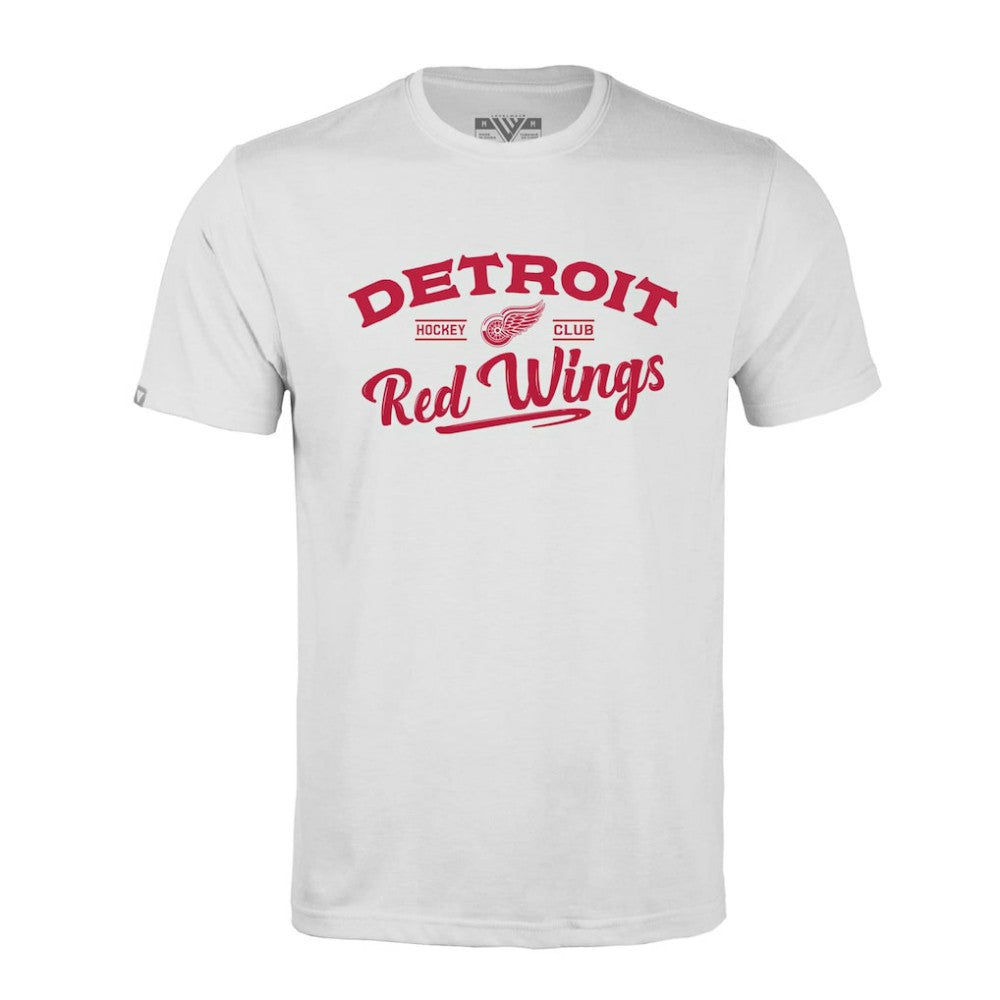 Detroit Red Wings Levelwear Richmond Ice Wall T-Shirt - White - NHL 202039022