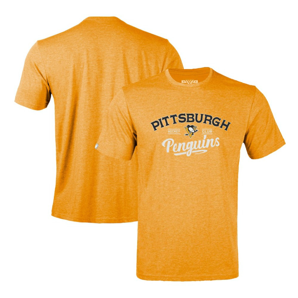 Pittsburgh Penguins Levelwear Richmond Ice Wall T-Shirt - Gold - NHL 202039027
