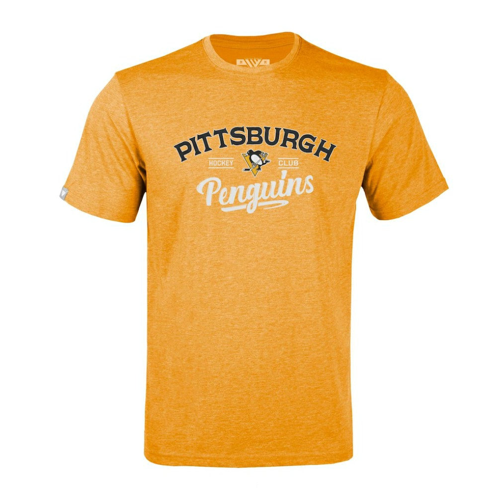 Pittsburgh Penguins Levelwear Richmond Ice Wall T-Shirt - Gold - NHL 202039027