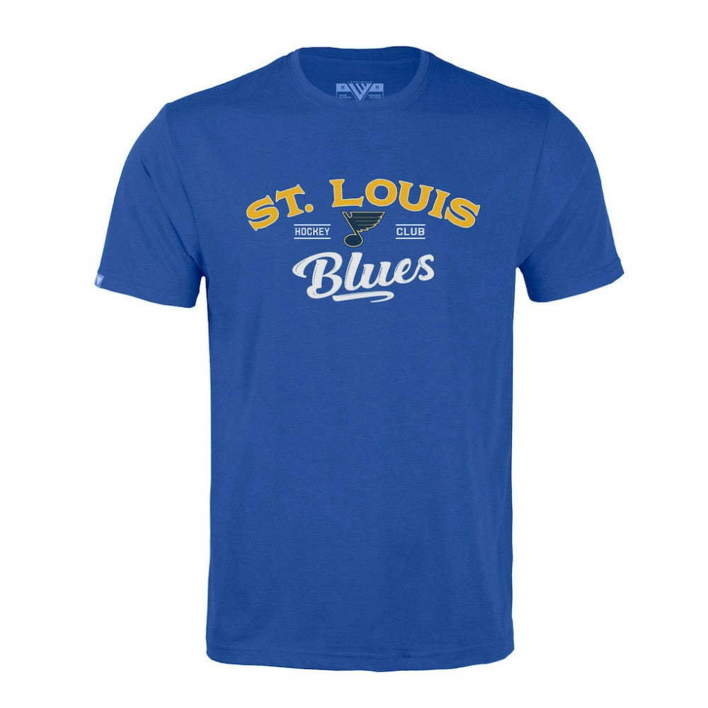 St. Louis Blues Levelwear Richmond Ice Wall T-Shirt - Blue - NHL 202039039