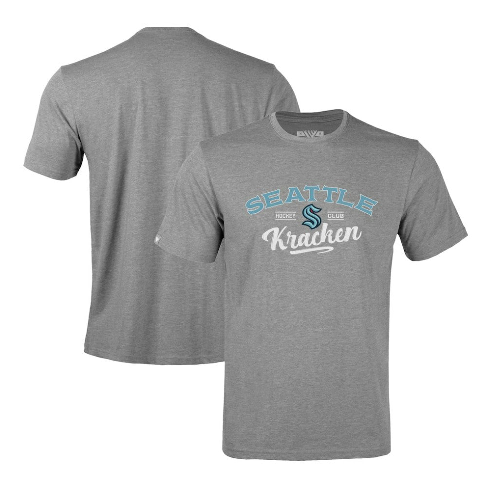 Seattle Kraken Levelwear Richmond Ice Wall T-Shirt - Gray - NHL 202039041