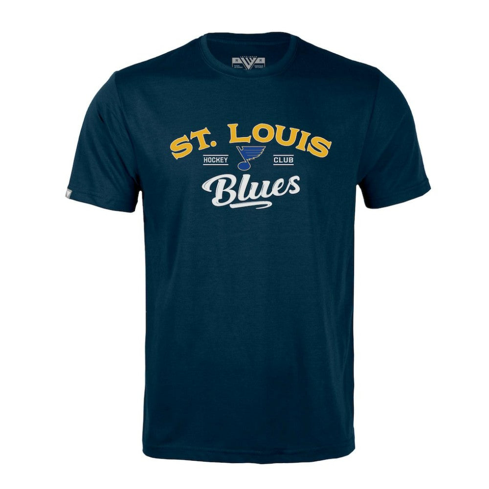 St. Louis Blues Levelwear Richmond Ice Wall T-Shirt - Navy - NHL 202039042
