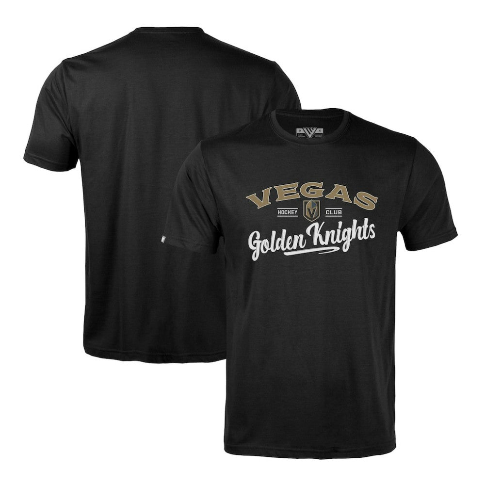Vegas Golden Knights Levelwear Richmond Ice Wall T-Shirt - Black - NHL 202039050