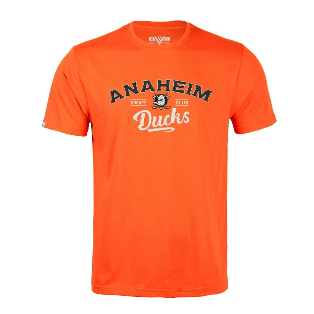Anaheim Ducks Levelwear Richmond Ice Wall T-Shirt - Orange - NHL 202039054