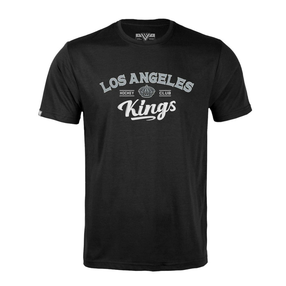 Los Angeles Kings Levelwear Richmond Ice Wall T-Shirt - Black - NHL 202039055