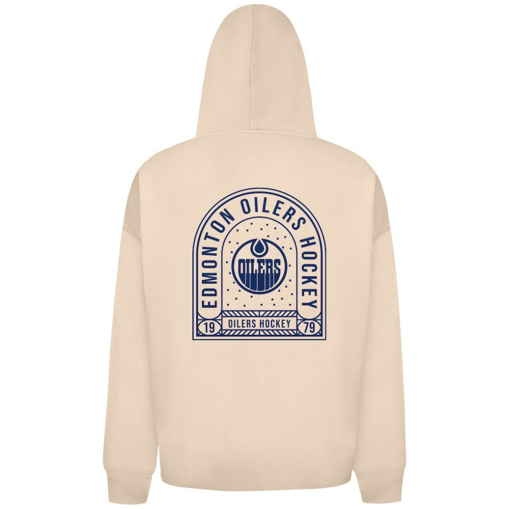 Edmonton Oilers Levelwear Uphill Stained Glass Full-Zip Hoodie Jacket - Khaki - NHL 202039337
