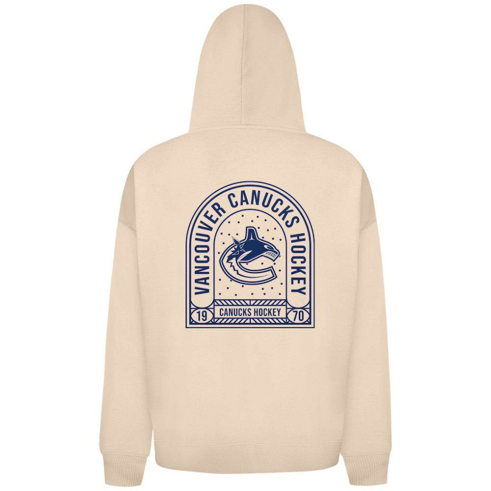 Vancouver Canucks Levelwear Uphill Stained Glass Full-Zip Hoodie Jacket - Khaki - NHL 202039338