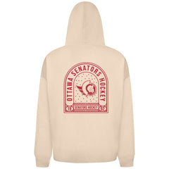 Ottawa Senators Levelwear Uphill Stained Glass Full-Zip Hoodie Jacket - Khaki - NHL 202039340