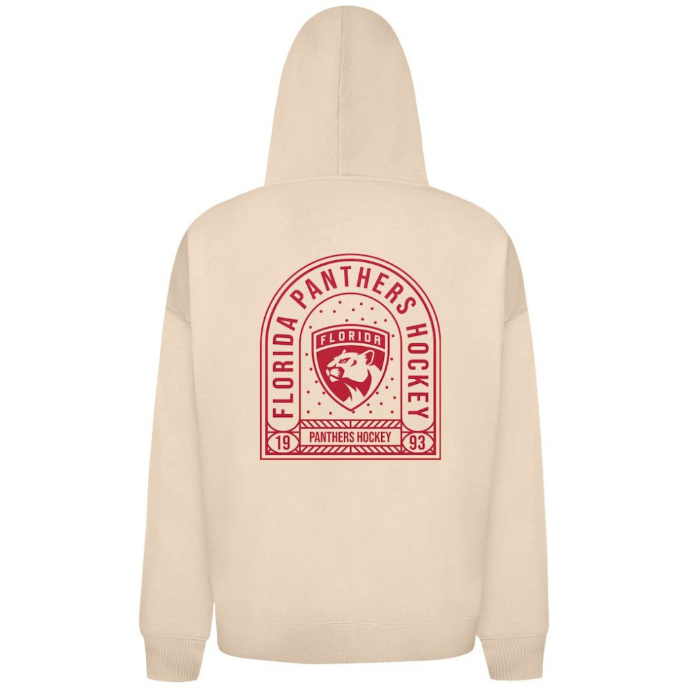 Florida Panthers Levelwear Uphill Stained Glass Full-Zip Hoodie Jacket - Khaki - NHL 202039355