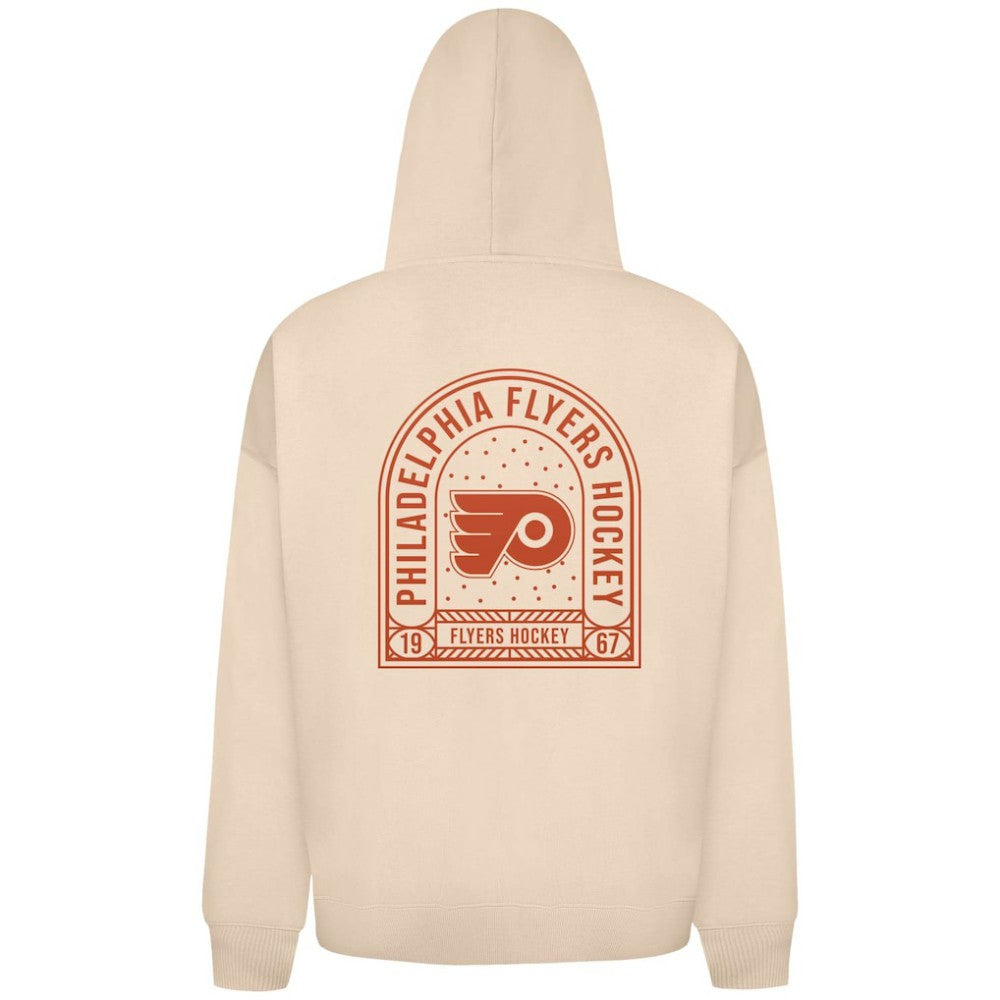 Philadelphia Flyers Levelwear Uphill Stained Glass Full-Zip Hoodie Jacket - Khaki - NHL 202039356