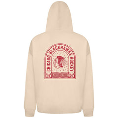 Chicago Blackhawks Levelwear Uphill Stained Glass Full-Zip Hoodie Jacket - Khaki - NHL 202039362