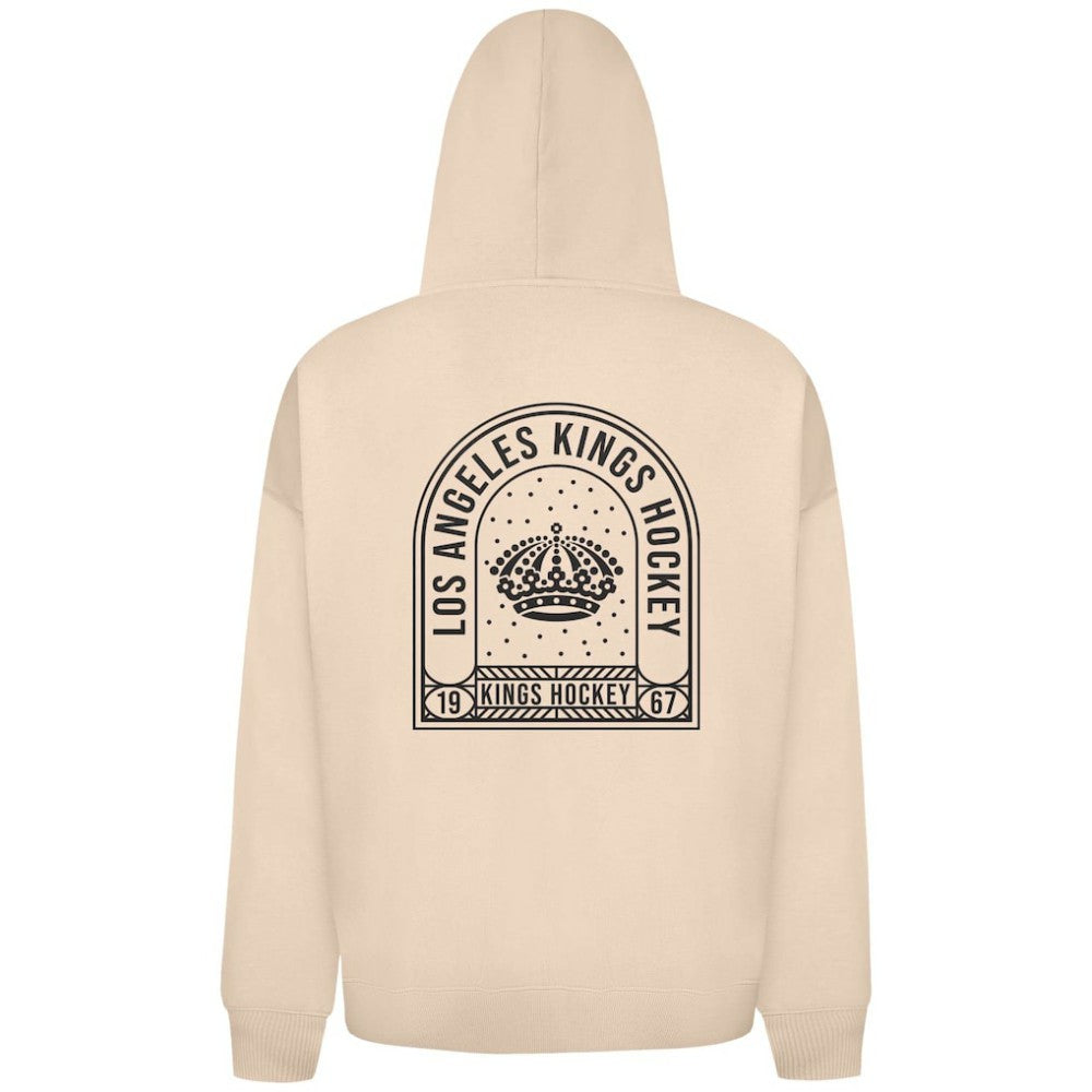 Los Angeles Kings Levelwear Uphill Stained Glass Full-Zip Hoodie Jacket - Khaki - NHL 202039364