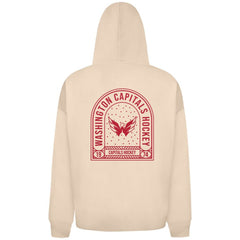 Washington Capitals Levelwear Uphill Stained Glass Full-Zip Hoodie Jacket - Khaki - NHL 202039367
