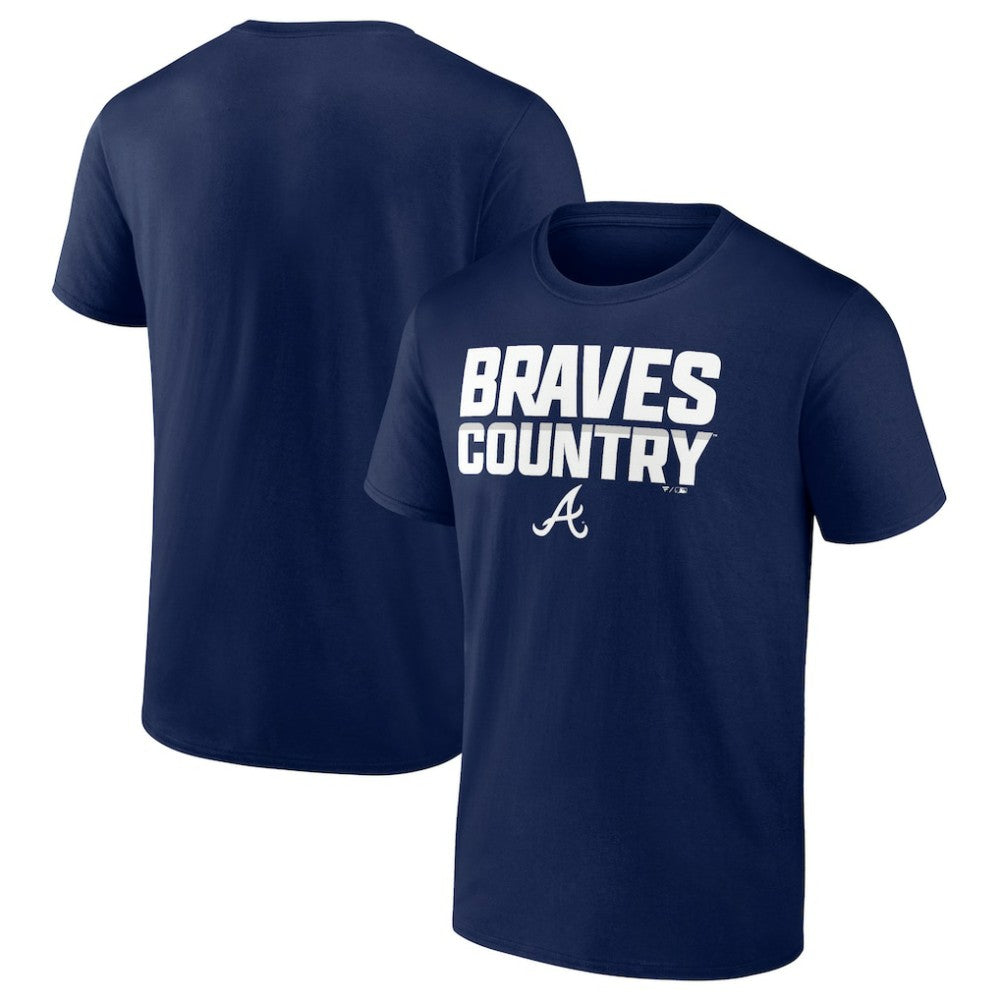 Atlanta Braves October Baseball T-Shirt - Navy - MLB on Sale