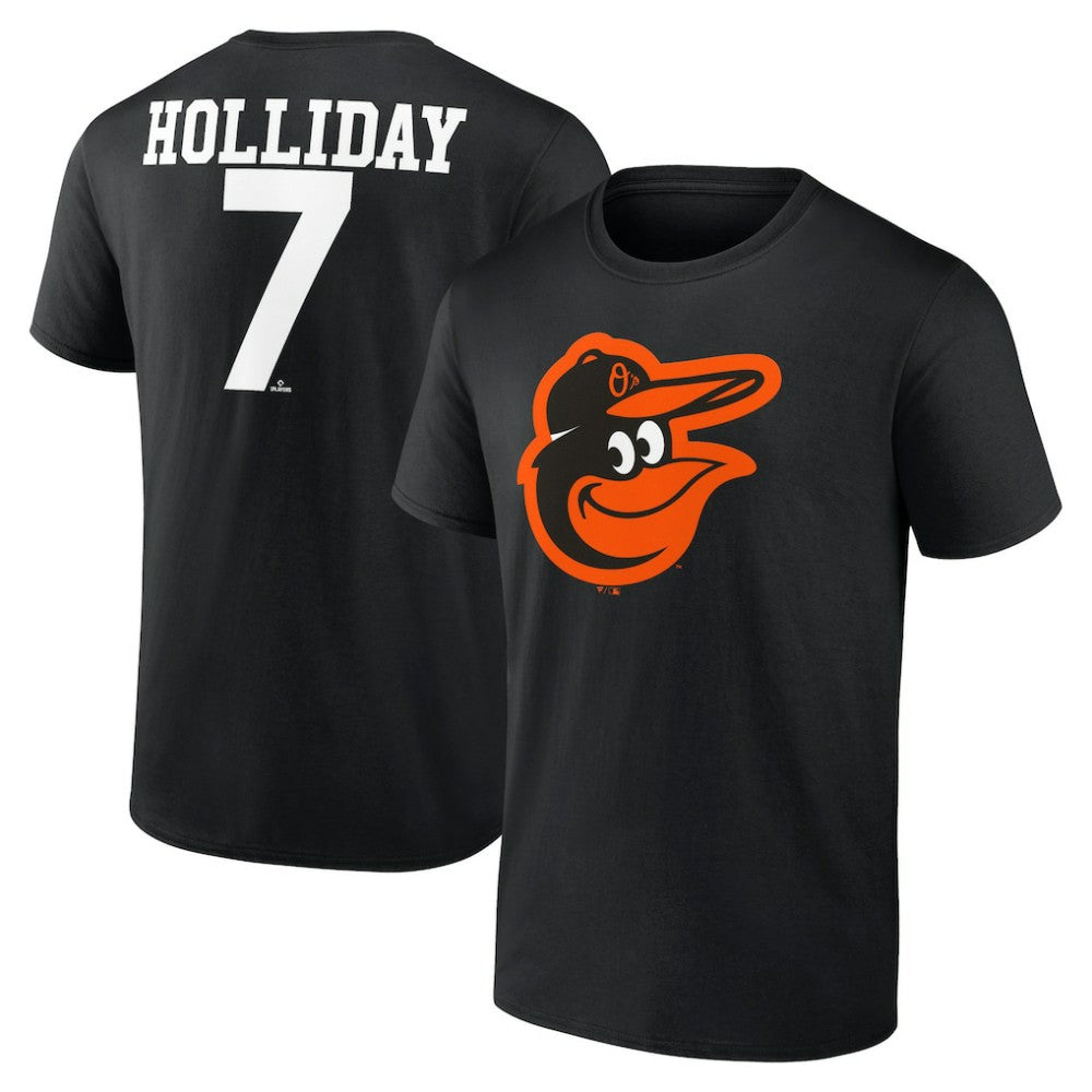 Jackson Holliday Baltimore Orioles Icon Player Name &Number T-Shirt - Black - MLB on Sale