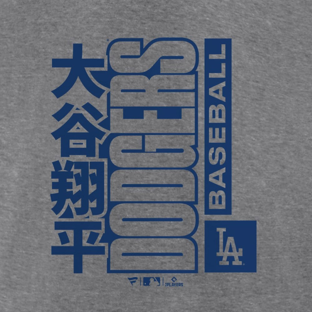 Shohei Ohtani Los Angeles Dodgers Tri-Blend T-Shirt - Heather Gray - MLB on Sale