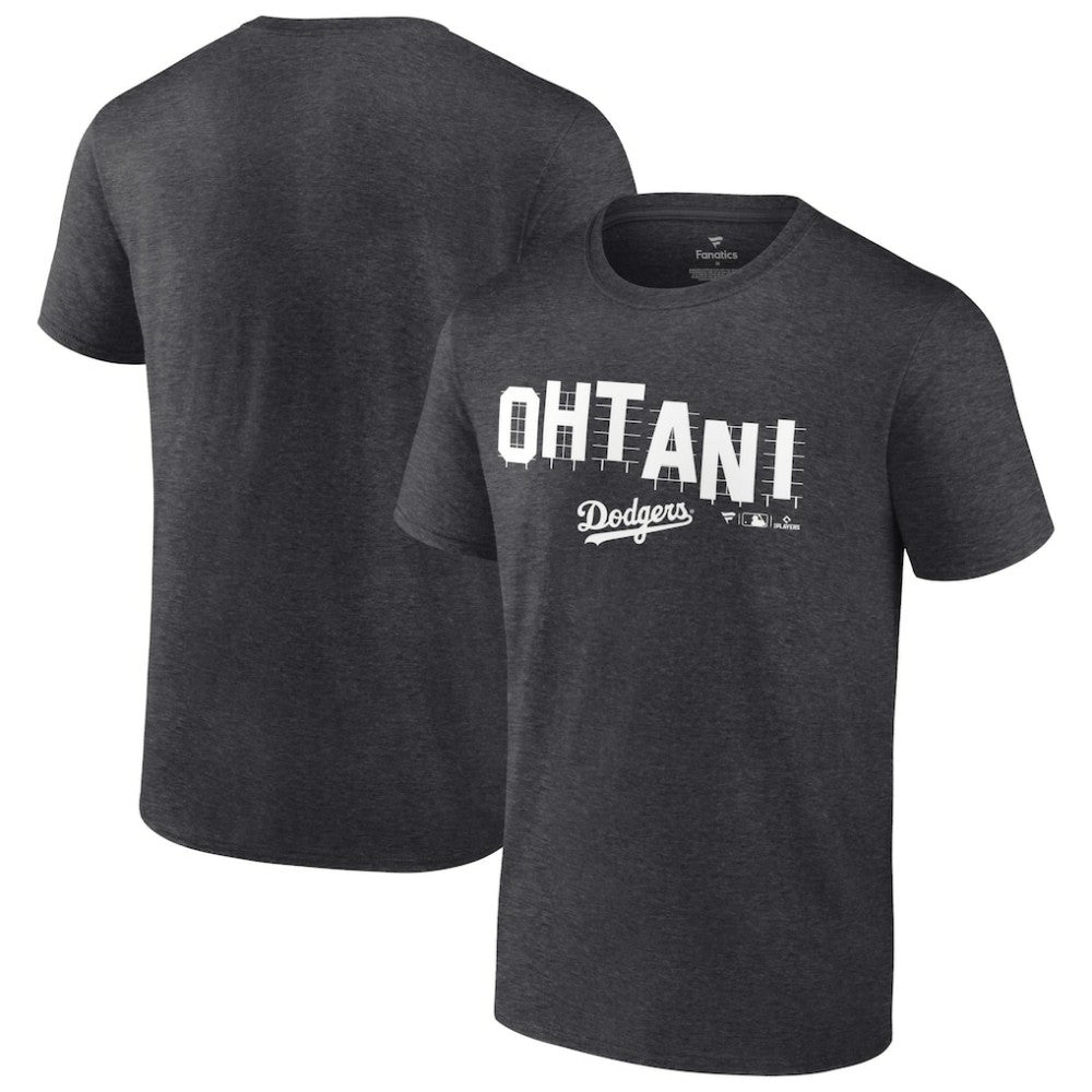 Shohei Ohtani Los Angeles Dodgers Hollywood T-Shirt - Charcoal - MLB Discount