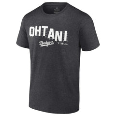 Shohei Ohtani Los Angeles Dodgers Hollywood T-Shirt - Charcoal - MLB Discount