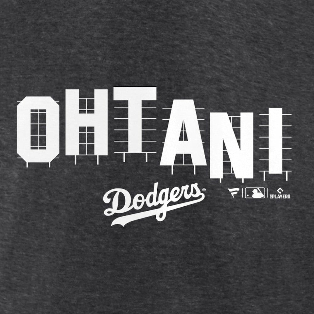 Shohei Ohtani Los Angeles Dodgers Hollywood T-Shirt - Charcoal - MLB Discount