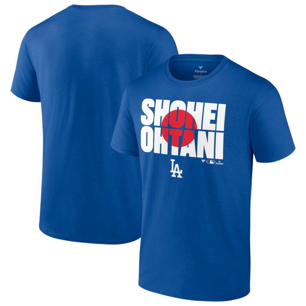 Shohei Ohtani Los Angeles Dodgers T-Shirt - Royal - MLB Sale