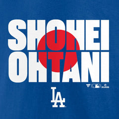 Shohei Ohtani Los Angeles Dodgers T-Shirt - Royal - MLB Sale