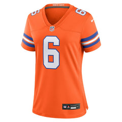 Nike P.J. Locke III Denver Broncos Women's Mile High Collection 1977 Throwback Player Game Jersey Orange