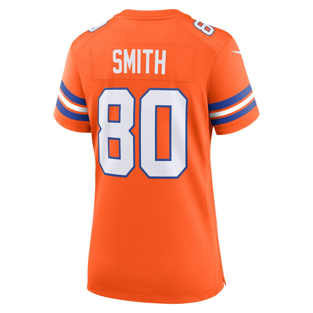 Nike Rod Smith Denver Broncos Women's Mile High Collection 1977 Throwback Retired Player Game Jersey Orange