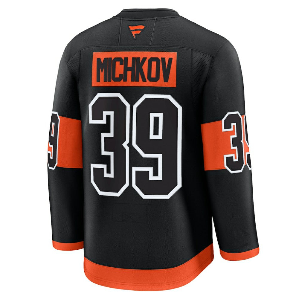 Matvei Michkov Philadelphia Flyers Fanatics Alternate Premium Jersey - Black - NHL 202048376