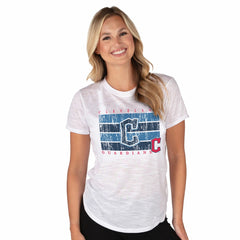 Cleveland Guardians Concepts Sport Women's Infuse Knit Top - White - MLB Online