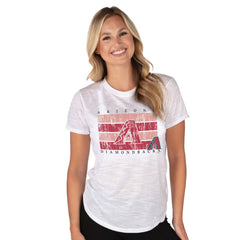 Arizona Diamondbacks Concepts Sport Women's Infuse Knit Top - White - MLB Sale