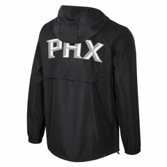 Phoenix Suns Stadium Essentials Unisex Compete Quarter-Zip Windbreaker Jacket Black