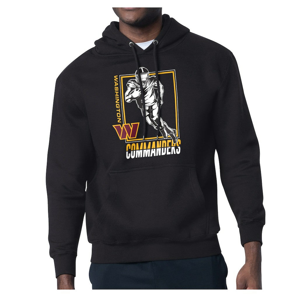 Washington Commanders Starter Player Grid Pullover Hoodie Black