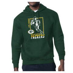 Green Bay Packers Starter Player Grid Pullover Hoodie Green