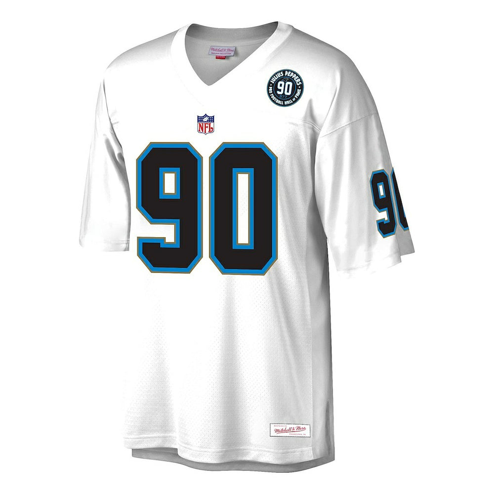 Mitchell & Ness Julius Peppers Carolina Panthers 2024 Hall of Fame Fashion Jersey – White
