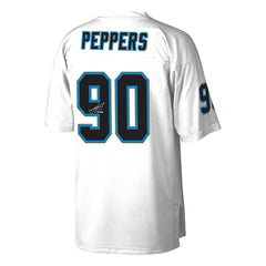 Mitchell & Ness Julius Peppers Carolina Panthers 2024 Hall of Fame Fashion Jersey – White