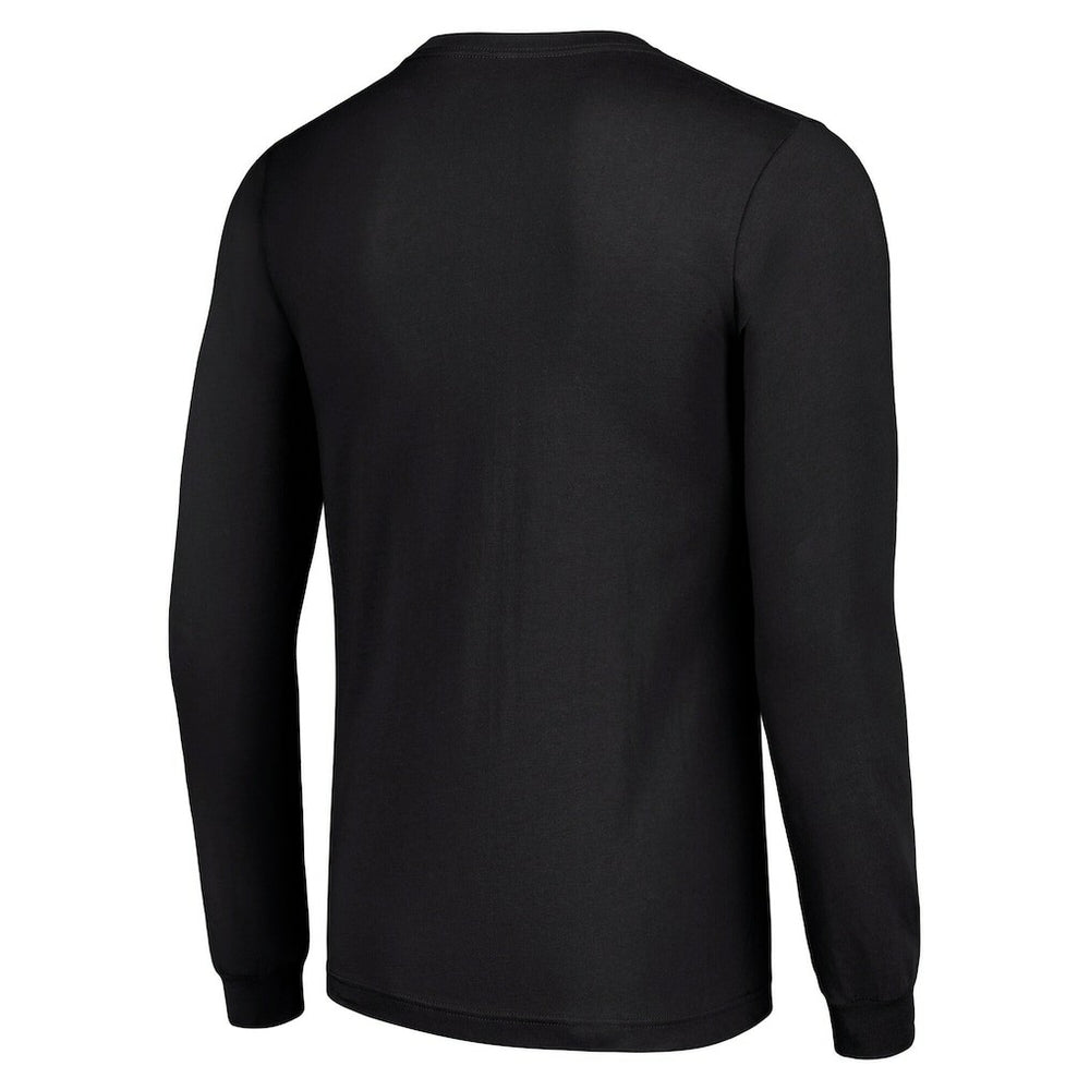 Minnesota Vikings Starter Team Name Graphic Long Sleeve T-Shirt Black