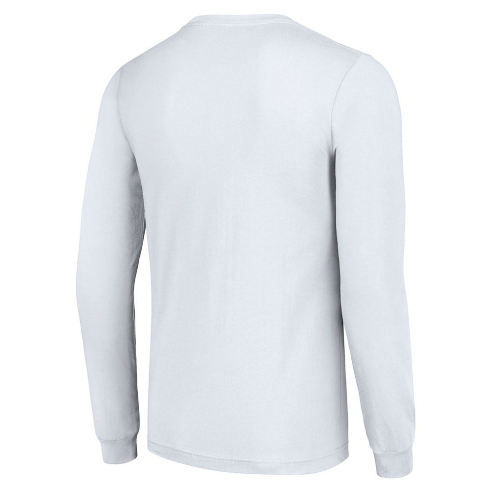 Pittsburgh Steelers Starter Team Name Graphic Long Sleeve T-Shirt White