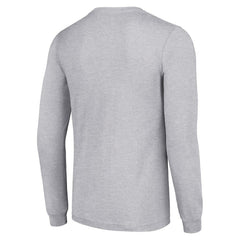 Buffalo Bills Starter Team Name Graphic Long Sleeve T-Shirt Heather Gray